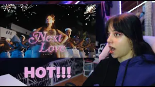 I CAN'T HANDLE THIS HOTNESS // REACTING TO BADMIXY - NEXT LOVE M/V