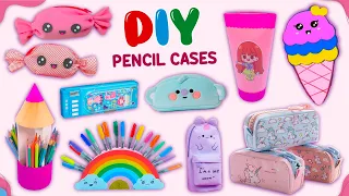 12 DIY PENCIL CASE and PENCIL HOLDER IDEA - INTERESTING DIY Crafts for SCHOOL