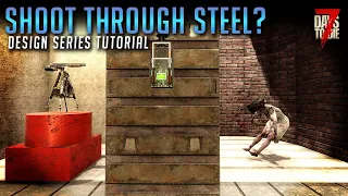 Do you know how to hide turrets behind solid walls? | 7 Days to Die Alpha 20