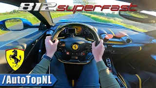 Ferrari 812 Superfast V12 *INSANE* POV Test Drive by AutoTopNL