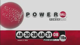 Powerball: January 3, 2024