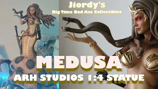 ARH Studios MEDUSA VICTORIOUS Rattlesnake Statue 1/4 Scale painted by Arahom Radjah One of a Kind