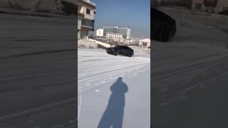 X6 m50d snow drift