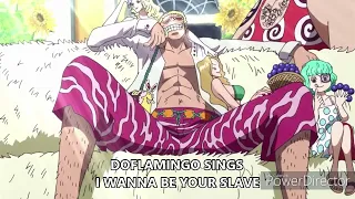 Donquixote Doflamingo sings "I wanna be your Slave" (AI generated full cover)