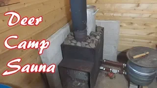 How Our Off Grid Wood Stove Sauna Works
