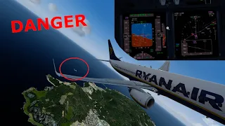 P3D V4.5 HD | Exploring the world w/ HeavyMetalPilot | Naples (LIRN) | Ryanair B738