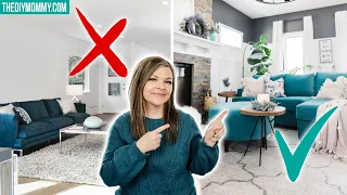 7 Home Decorating Mistakes you're probably making & how to fix them! | The DIY Mommy