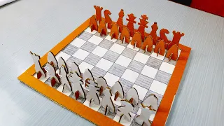 How to make Chess out of cardboard