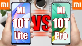 Xiaomi Mi 10T Lite vs Xiaomi Mi 10T Pro