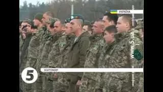 Понад 200 житомирських десантників повернулися з зони #АТО