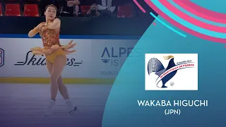 Wakaba Higuchi (JPN) | Women FS | Internationaux de France 2021  | #GPFigure