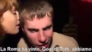 Dimitri scopre che la Roma ha vinto