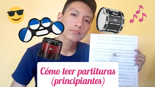 ¿Como leer partituras para Percusión? (Principiantes) - by MD