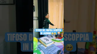 UN BAMBINO TIFOSO DEL NAPOLI SCOPPIA IN LACRIME AL SUO COMPLEANNO: LO SCHERZO È IMPERDIBILE😅🥹