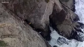 Northern California cliff rescue