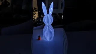 Bunny with LED #diy #3dprinting