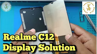 Realme C12 Cracked Display Screen Replace | Realme C12 Combo Broken Display Screen Replacement