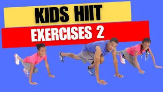 Kids HIIT Exercises 2