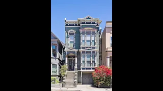 Victorian House Lovers - Home Tour - San Francisco, California - 1888 Victorian Townhouse Mansion