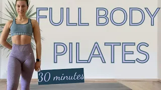 FULL BODY PILATES TONE | 30 Minute Home Workout