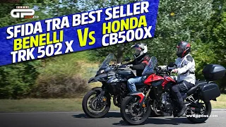 Benelli TRK 502 X contro  Honda CB500X: comparativa tra best seller