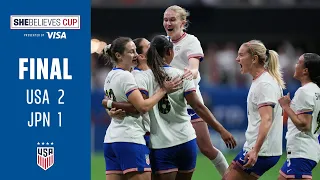 USWNT vs. Japan HIGHLIGHTS | 2024 SheBelieves Cup Semifinal - April 6, 2024