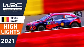 WRC HIGHLIGHTS Sunday Afternoon : Renties Ypres Rally Belgium 2021: WRC Rally Highlights and Results