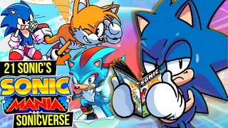 21 NEW SONICs in Sonic Mania 😱 | SONICVERSO