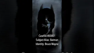 Casefile 00001: The Batman #batfeed #analoghorror #casefiles #batman #thebatman #arkhamtapes