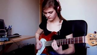 Porcupine Tree - Arriving Somewhere But Not Here guitar cover by Sylwia Urban