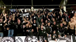 Ηjk Ηelsinki vs PAOK fc 2-3 --- The Constantinopolitans PAOK FANS are in Helsinki, Finland