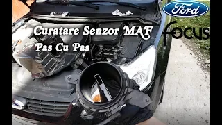 Senzor MAF cum se curata sau se schimba debitmetru de aer Ford Focus 2 sau pe orice masina