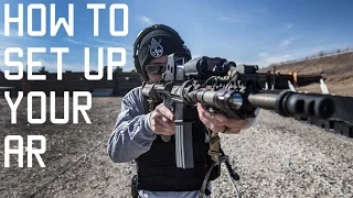 How to setup your AR | Assault Rifle shooting tips | Tactical Rifleman