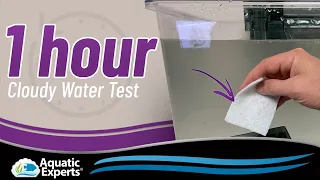 TRY THIS TRICK TO CLEAR CLOUDY WATER, QUICKLY!