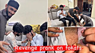 Revenge prank on fokats |baal ka badla baal |aaltu faltu