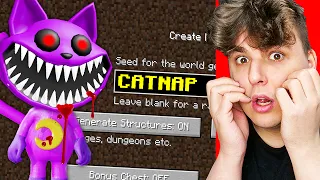 NIGDY NIE GRAJ na SEEDZIE CATNAP w MINECRAFT 😰!!! ( Poppy Playtime Chapter 3 )