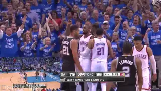 Kevin Durant 37 points  vs Spurs  (Full Highlights) (2016 WCSF Game 6)