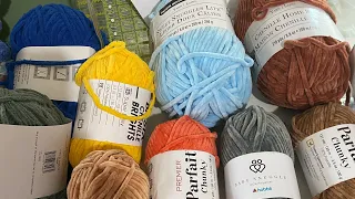 Lets compare plush yarns!!!!