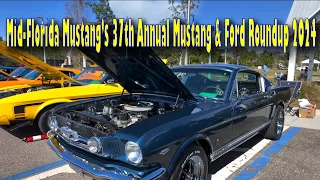 Mid-Florida Mustang Club’s 37th Annual Mustang & Ford Roundup 2024 in Historic Downtown Longwood!