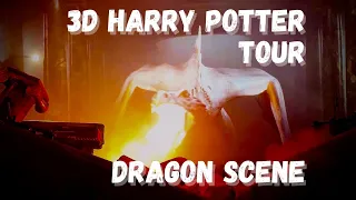 Amazing 3D Dragon Attack - Harry Potter Studio Tour, UK