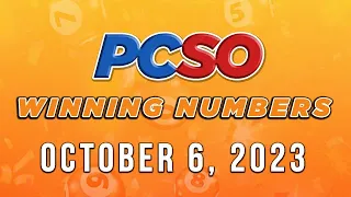 P49M Jackpot Ultra Lotto 6/58, 2D, 3D, 4D, and Megalotto 6/45 | October 6, 2023
