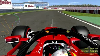 Sebastian Vettel - Lausitz Eurospeedway (Germany) - F1 2020 - rFactor