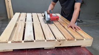 Don’t Throw Away pallet Only Because It’s Old // Creative Ways To Reuse Wood Pallets