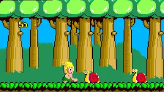 Wonder Boy Longplay (Arcade) [QHD] [All Dolls & Letters]