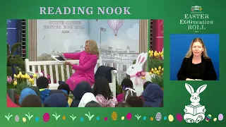 First Lady Jill Biden Reads to Children at the 2024 White House Easter EGGucation Roll