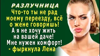 РАЗЛУЧНИЦА 7. «Серёж, что-то ты НЕ РАД моему переезду, всё о ЖЕНЕ вспоминаешь!» - фыркнула Лена