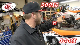 2023 300XC vs 2023 300SX | First Look | What Is different | Highland Cycles