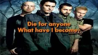 Breaking Benjamin - The Diary Of Jane (Lyrics on screen)