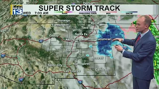 New Mexico continues to see record cold temperatures, snow for some