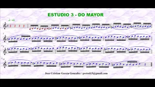 ESTUDIO 3 -  DO MAYOR -  SALVIANI VOLUMEN 2